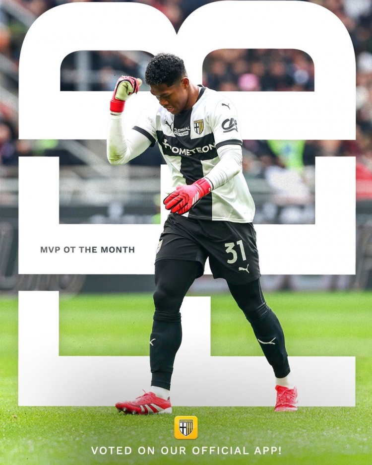 戰(zhàn)羅馬極限2連撲！官方：日本國門鈴木彩艷被票選為帕爾馬2月最佳