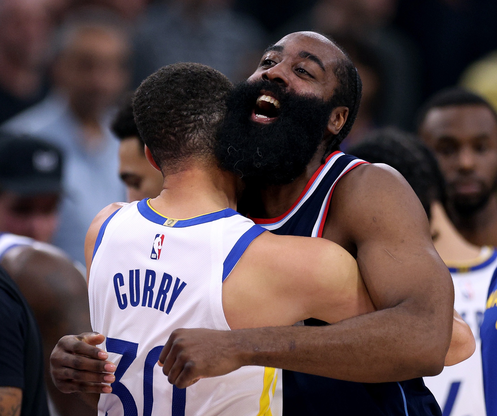 諸神黃昏！庫(kù)里哈登先后50+ NBA歷史首次兩名35歲以上球員轟50+！